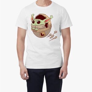 Disney Star Wars Mandalorian Baby Yoda The Child Grogu Pod UNISEX T-shirt NWT